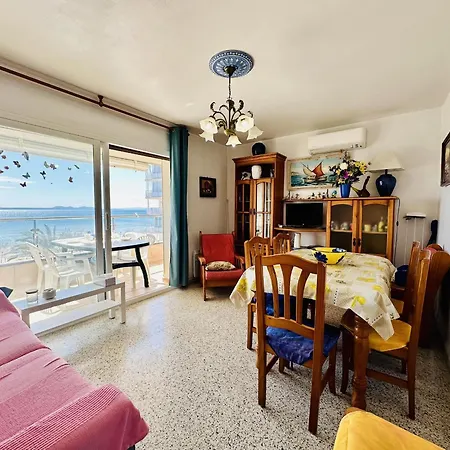 3170 Hort De Mar E 341, Vista Inmejorable, En 1ª Linea De Mar Y Frente A La Playa Mas Espaciosa De Roses. Edificio Tranquilo. A.a. Parking. - Es-258-4 * Roses